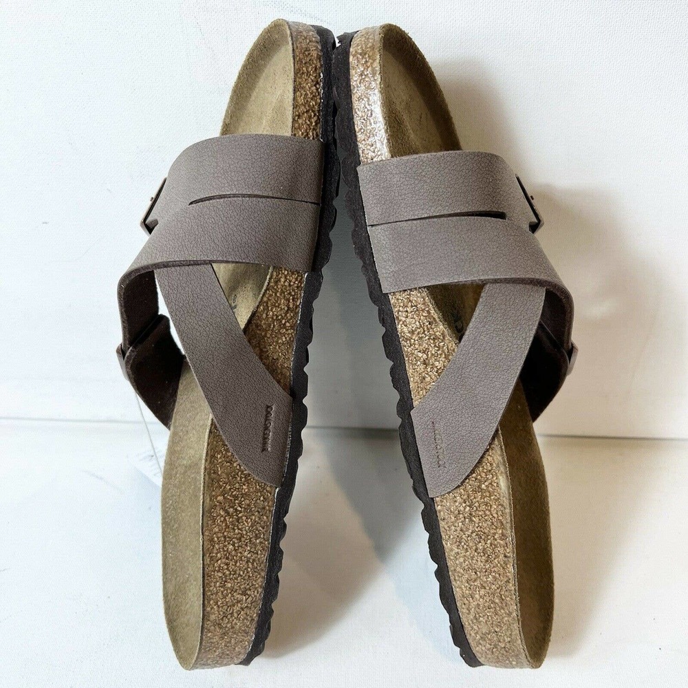 Birkenstock Yao Balance ll Slide Sandal Mocha Womens Size EU 41 US 10 Narrow Fit - Picture 4 of 6